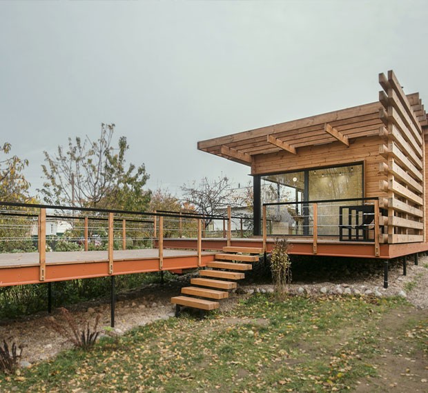 Винтовые сваи для террасы или веранды в Сычёвке